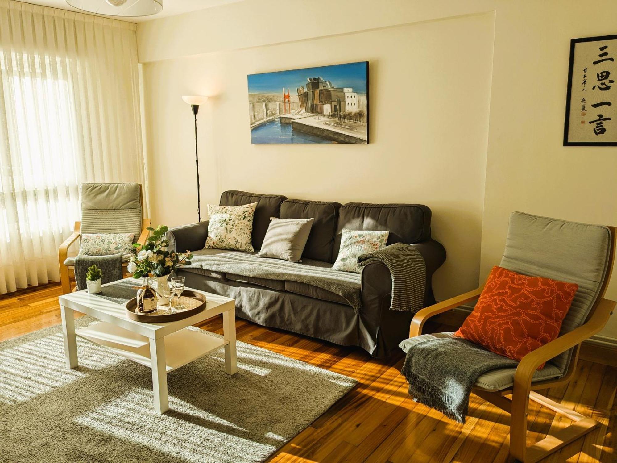 Apartamento Portugalete Gran Bilbao 3 Dormitorios - 3 Bedrooms Exterior photo